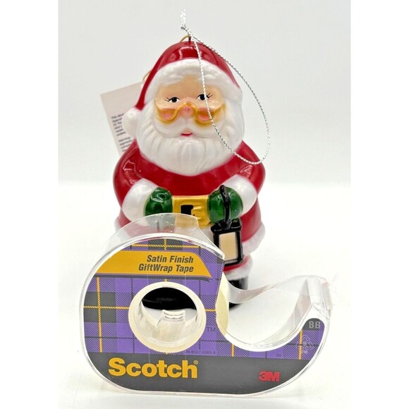 Mr Christmas Santa Blow Mold Ornament Macys‎ Battery Operated LED w/Timer Indoor - Picture 11 of 11